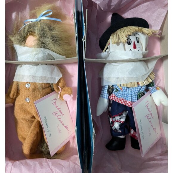 Wizard Of Oz 8-Piece Madame Alexander Collectible Doll Set Vintage - Picture 4 of 16